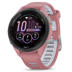 Reloj Garmin Inteligente GPS Forerunner 265 music Rosado/Blanco