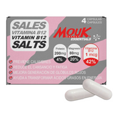 Blister MOUK ESSENTIALS B12 | 4 Cápsulas
