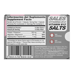 Blister MOUK ESSENTIALS B12 | 4 Cápsulas