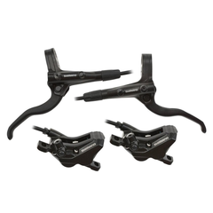 Set freno hidráulico económico Shimano 4 pistones MT420