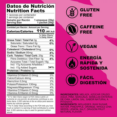 Gel Energético Mouk Sabor Pitahaya