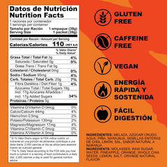 Gel Energético Mouk Sabor Naranja