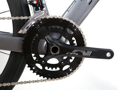 Bicicleta ruta Twitter R10 carbón 2x12 Disco Gris