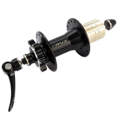 Bocina X-Race 32h mtb P/shimano 9/10/11V. eje aguja 141mm boost