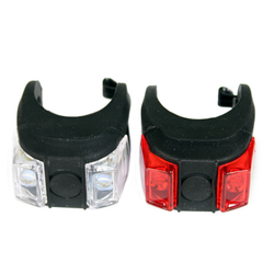 Luz Fire Fly combo silicon Delantera y Tras JY-267-6