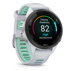 Reloj Garmin Inteligente GPS Forerunner 265 music Blanco/Menta