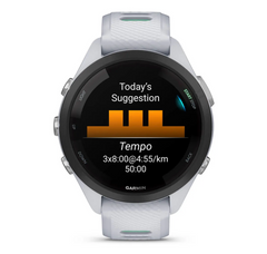Reloj Garmin Inteligente GPS Forerunner 265 music Blanco/Menta