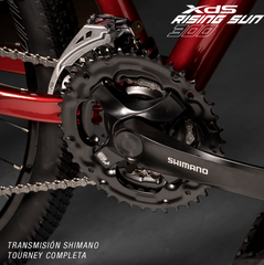 Bicicleta XDS Risingsun 300A Tourney 3X8V