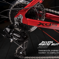 Bicicleta XDS Risingsun 300A Tourney 3X8V