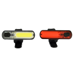 Luz delantera/trasera JY-6056 recargable usb