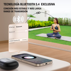 Audífonos Joyroom JR-OE4 open ear especiales para ciclismo o actividades al aire libre