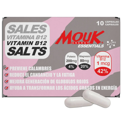 Blister MOUK ESSENTIALS B12 | 10 Cápsulas