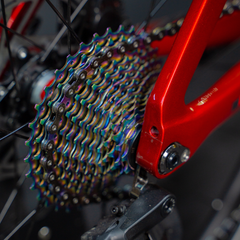 Bicicleta Twitter R12 PRO Carbón con Cambios Electrónicos. Edición Gold Oferta (Aros aluminio)