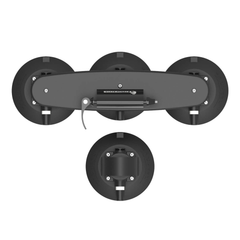 Rack Ventosa Treefrog Elite 1 Bici p/eje aguja y pasante 12X100mm 12Kg max x bici