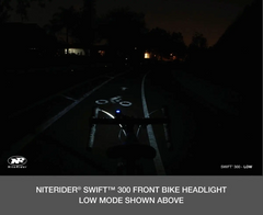 Foco delantero Nite Rider Swift 300 Lumens