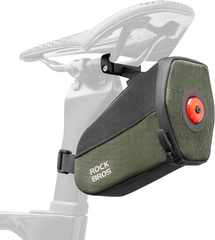 BOLSO ASIENTO ROCKBROS C/LUZ NEGRO