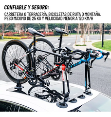Rack Rockbros Ventosa 2 bicis
