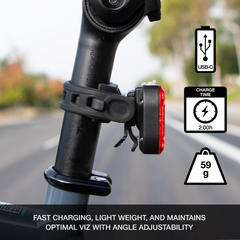 Luz trasera para bicicleta Vmax+™ 150 Lumens