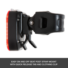 Combo de luces Nite Rider delantera y trasera Lumina™ Micro 900 Lumens y Vmax+™ 150 Lumens