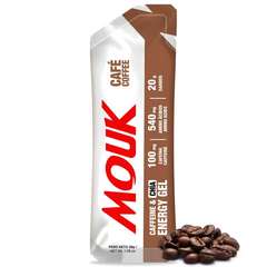 Gel Energético MOUK Sabor Café | 100mg Cafeína | No Gluten