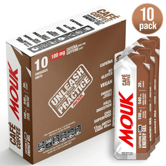 Gel Energético MOUK Sabor Café | 100mg Cafeína | No Gluten