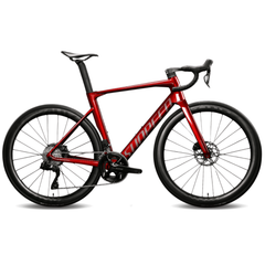 Bicicleta Sunpeed de carbono Victory Shimano 105 Di2 Roja