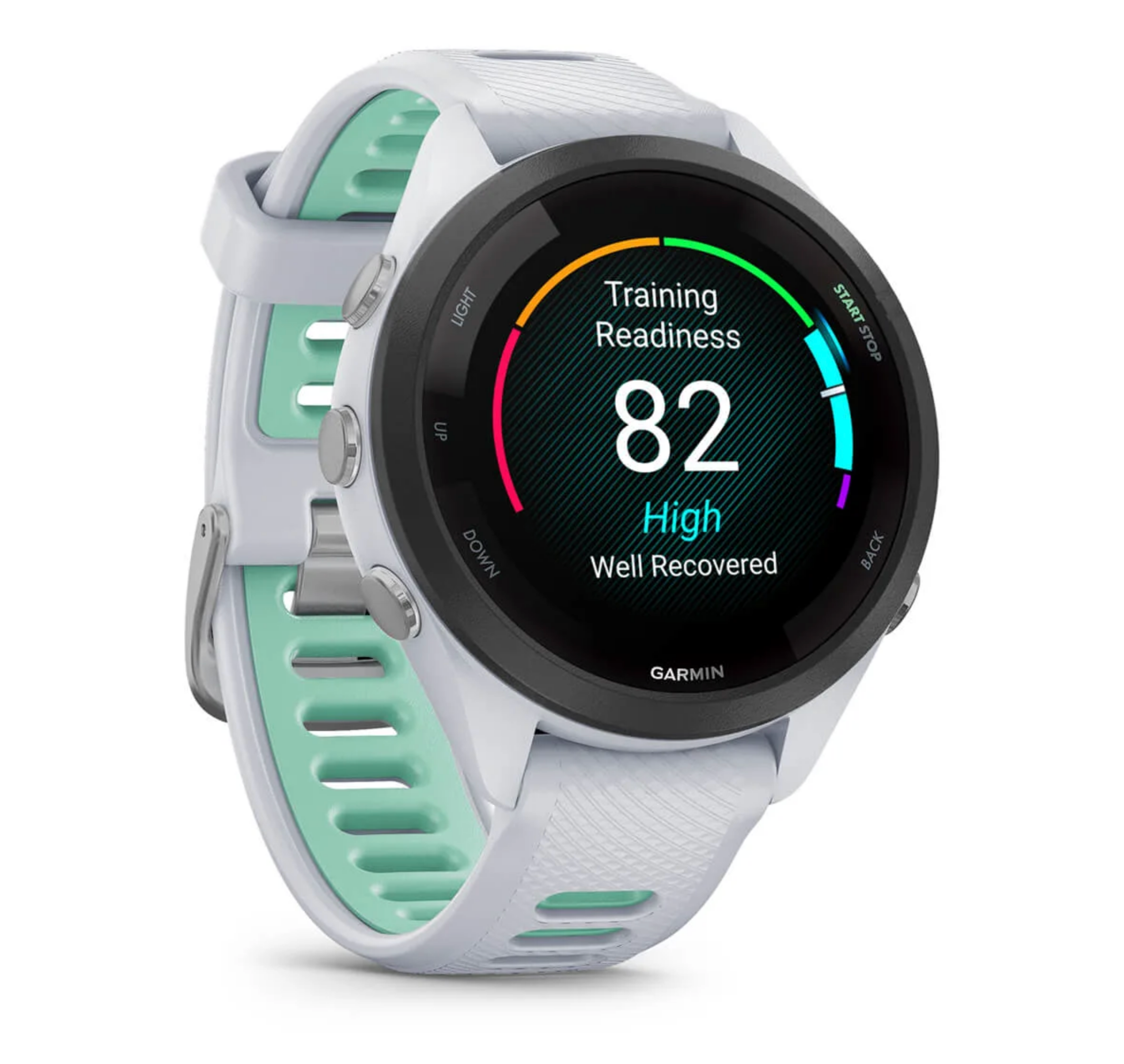 Reloj Garmin Inteligente  GPS Forerunner 265 music Blanco/Menta