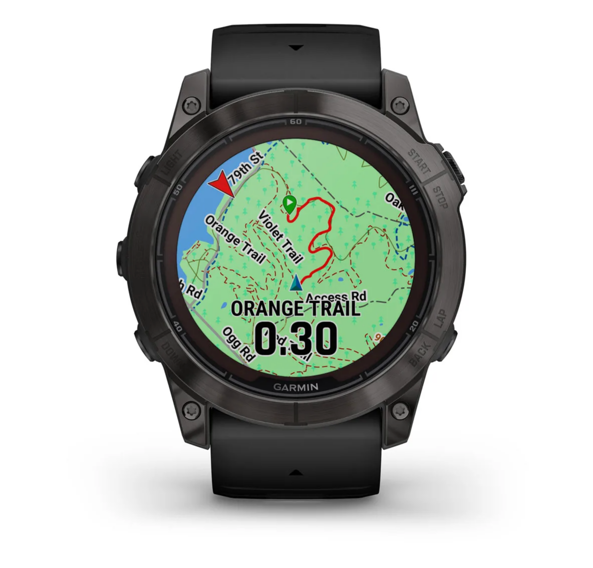 Reloj Inteligente GPS fēnix ® 7 – Edición Solar Zafiro Slate Gray