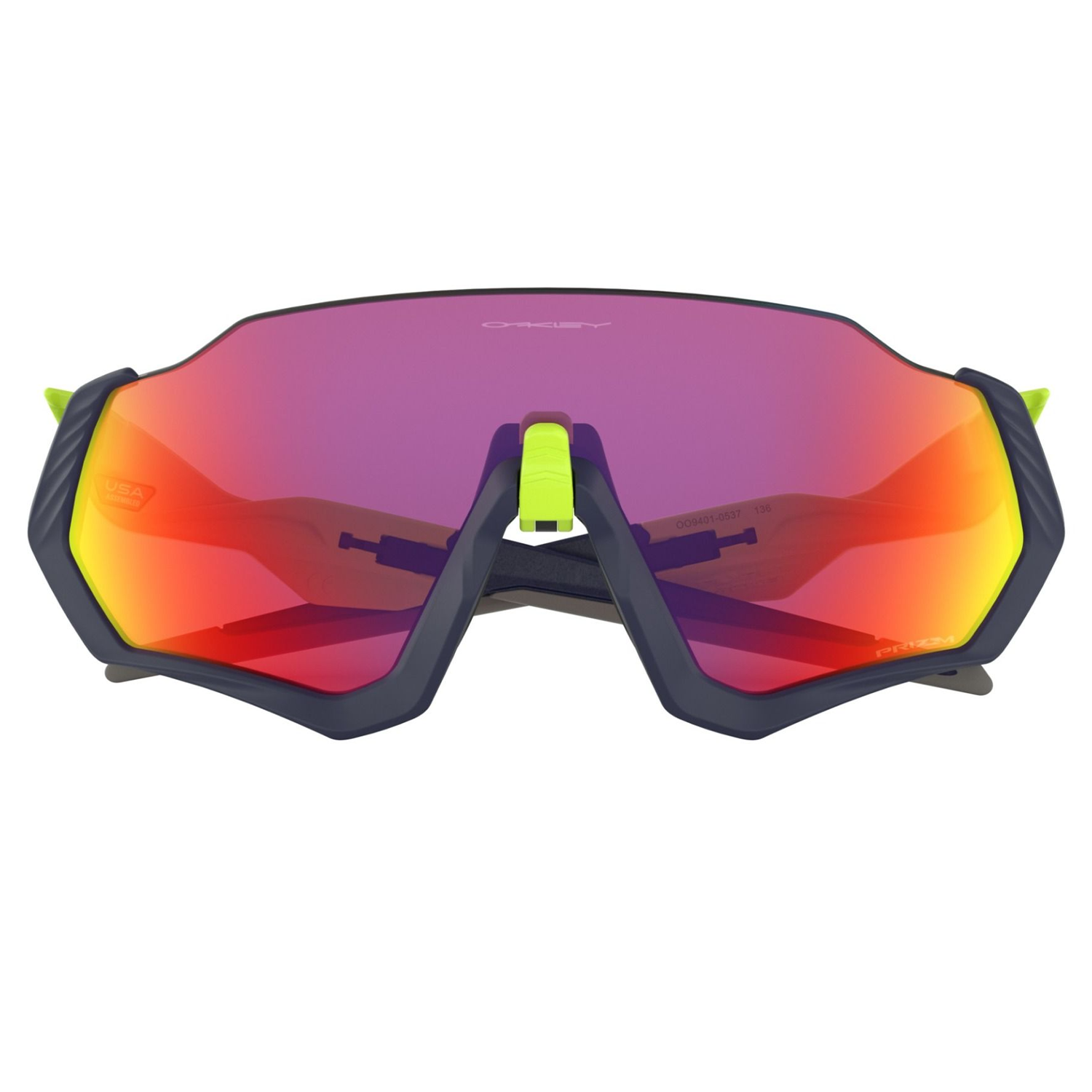Anteojos Oakley Flight Jacket Matte Navy Retina prizm Road PuroMTB