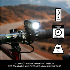 Foco delantero Nite Rider Lumina™ Micro 650 Lumens