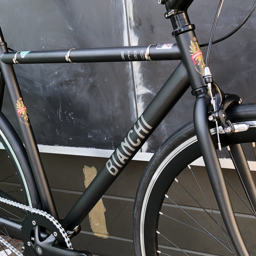 Bicicleta Bianchi Pista Nero edicion limitada PuroMTB