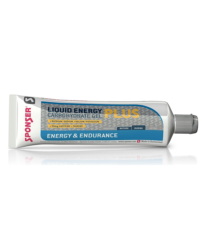 Sponser Liquid Energy Plus carbohydrate gel 70g tube