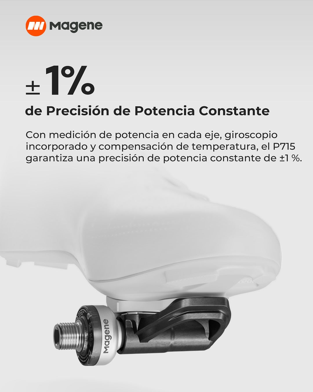 Medidor de potencia basado en pedal P715
