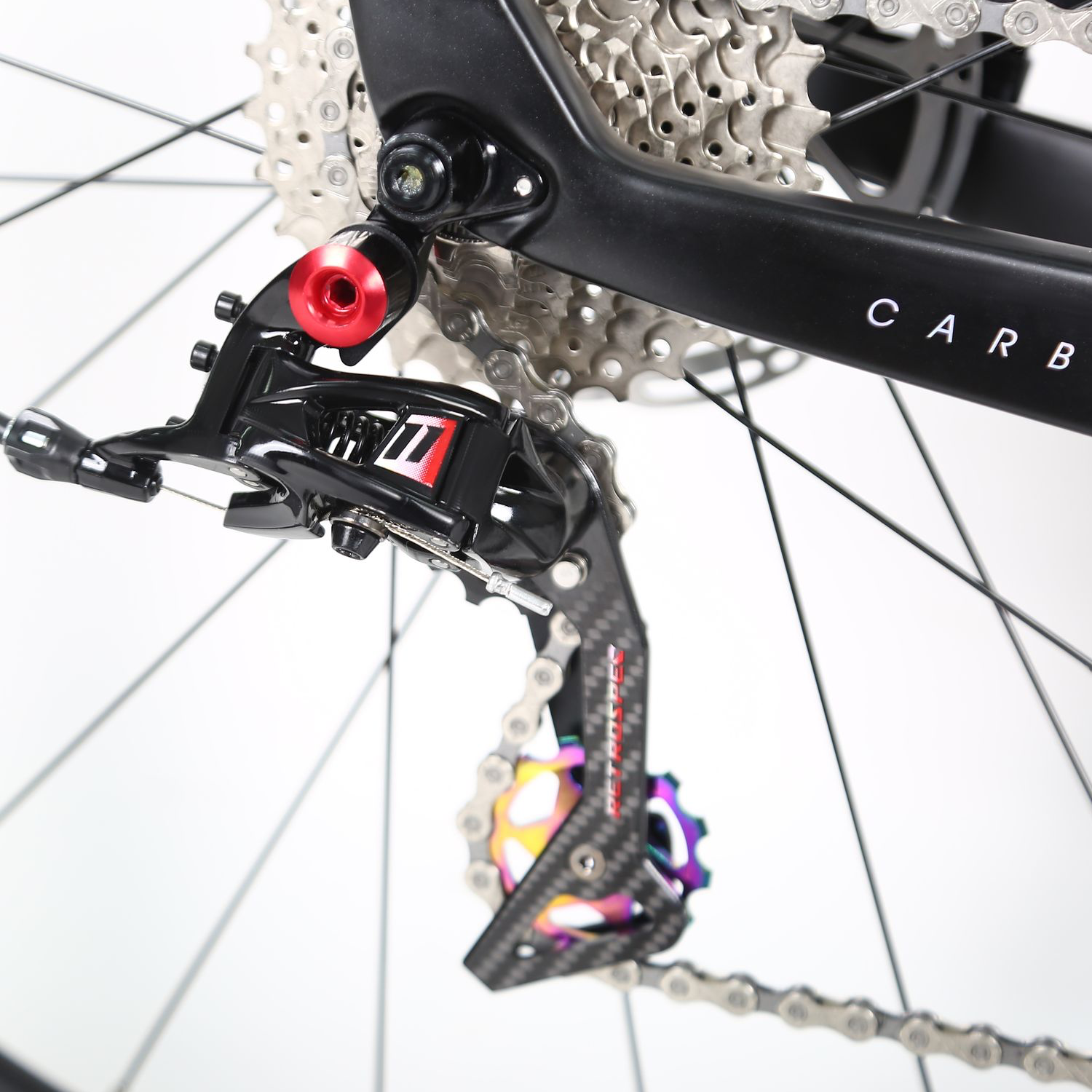 Bicicleta ruta Twitter R10 carb n 2x11 Negra Matte PuroMTB