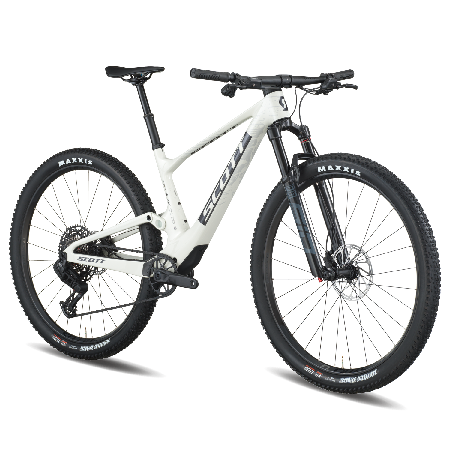 Bicicleta Scott Spark RC Team Sram 12V. H. Rockshox SID 29er Blanca