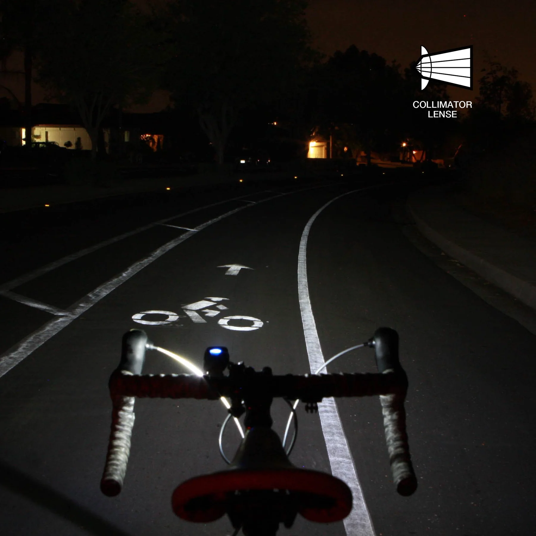 Combo de luces Nite Rider delanteras y traseras Swift™ 500 y Vmax+™ 150 Lumens