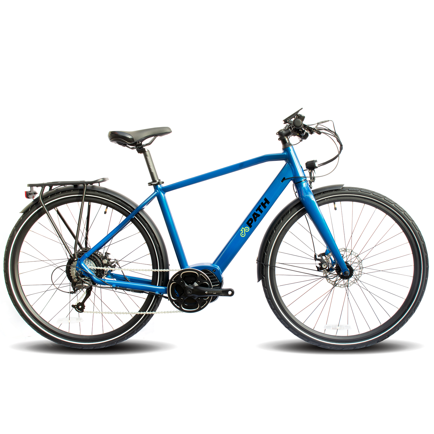 Bicicleta Path eléctrica C/Pantalla LCD 250 watts Azul