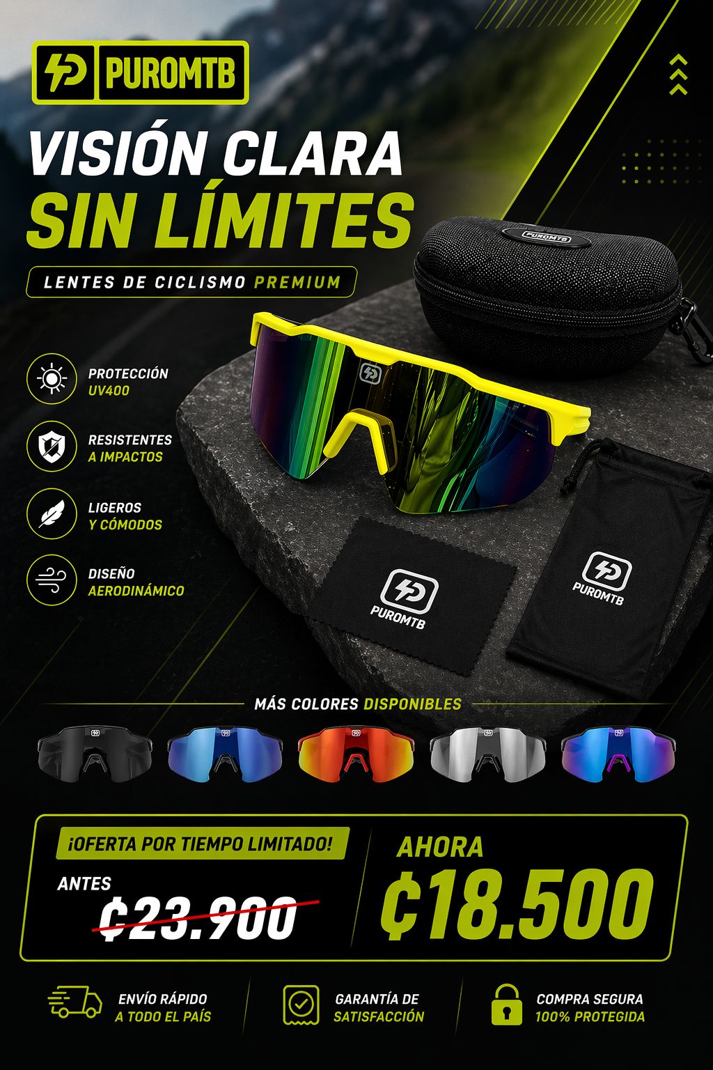 Gafas Pure Cycling Hash Ciclismo