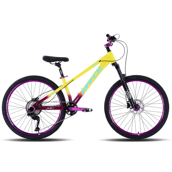 BICICLETA XRACE APEX STUNT SHIMANO 9V. H. SUSPENSIÓN 26"