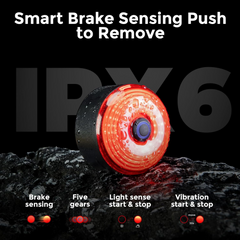 BOLSO ASIENTO ROCKBROS C/LUZ NEGRO