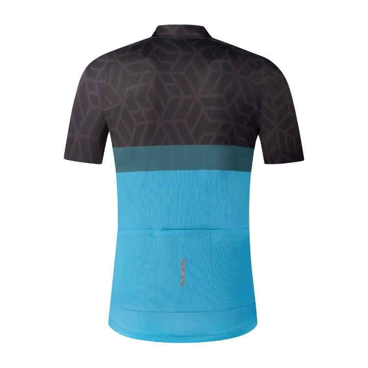 Jersey Shimano Team Letras Negra/Azul