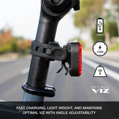 Combo de luces Nite Rider delantera y trasera Lumina™ Micro 900 Lumens y Vmax+™ 150 Lumens