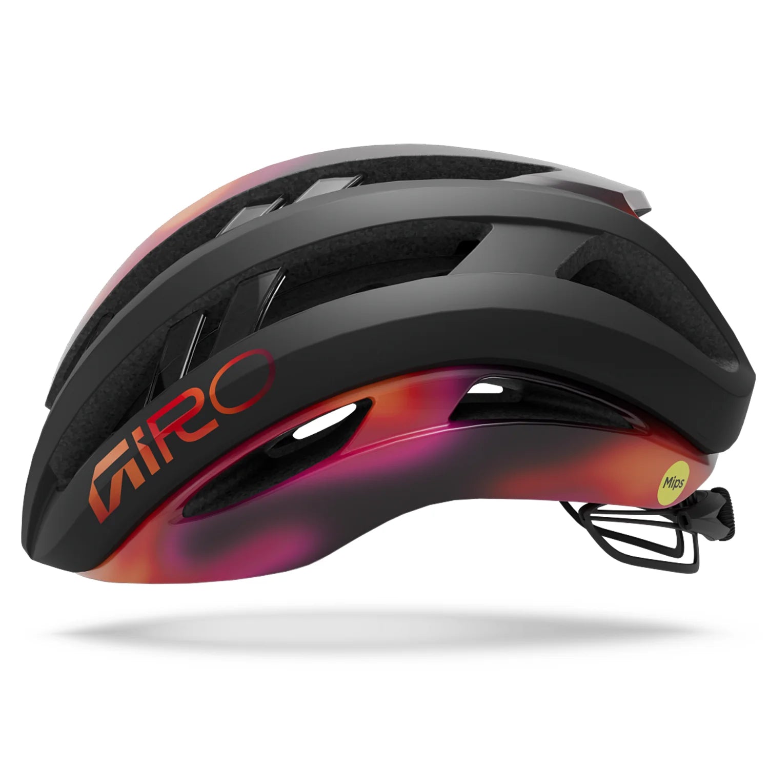 Casco Giro Aries Spherical Black/Frequency Orange