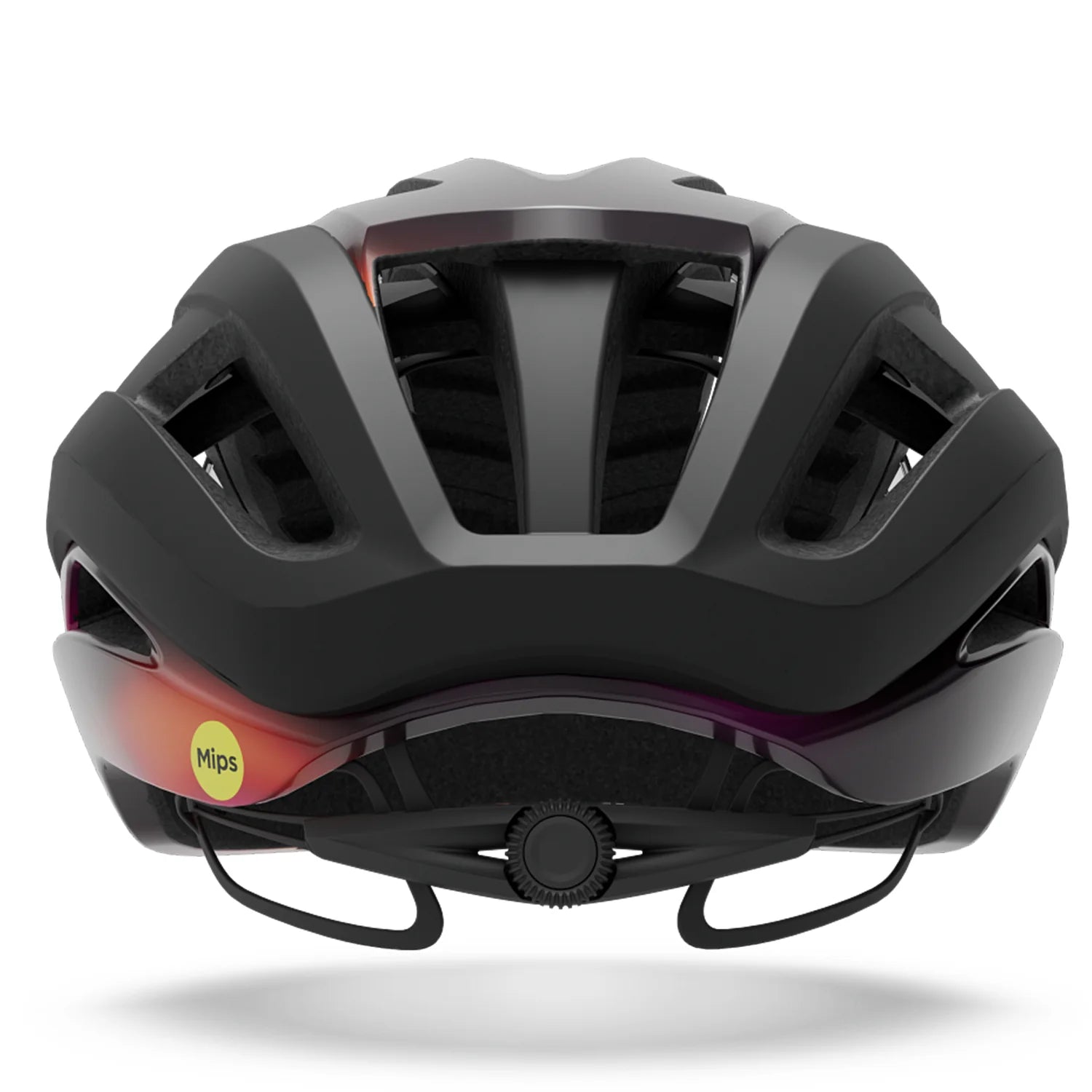 Casco Giro Aries Spherical Black/Frequency Orange